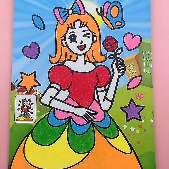 DIY Sand Art mänguasi