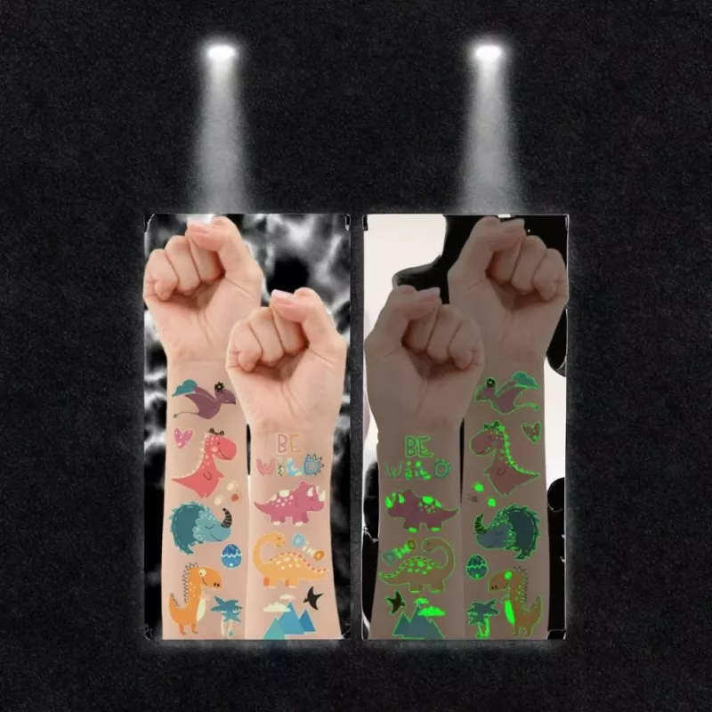 Glow-in-the-Dark Tattoo Sticker